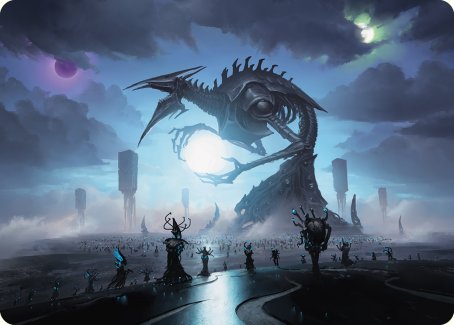 Blue Sun's Twilight Art Card [Phyrexia: All Will Be One Art Series] | Gear Gaming Bentonville
