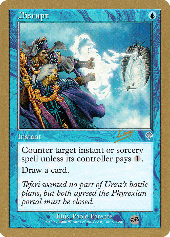Disrupt (Raphael Levy) (SB) [World Championship Decks 2002] | Gear Gaming Bentonville