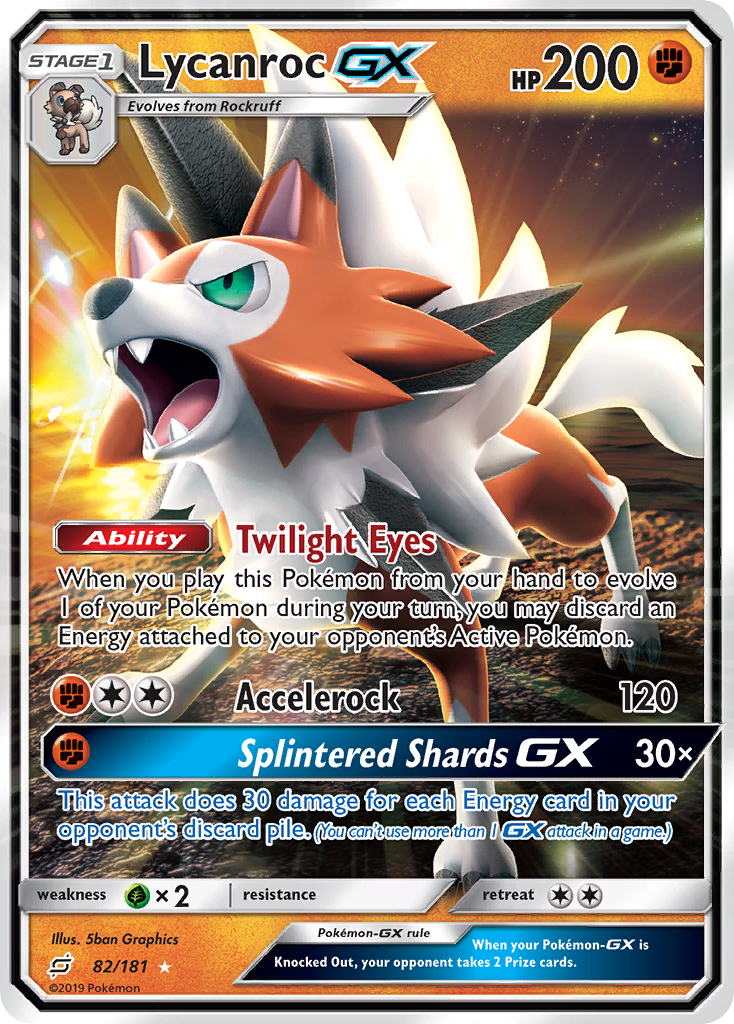 Lycanroc GX (82/181) [Sun & Moon: Team Up] | Gear Gaming Bentonville