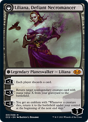 Liliana, Heretical Healer // Liliana, Defiant Necromancer [Commander Collection: Black] | Gear Gaming Bentonville