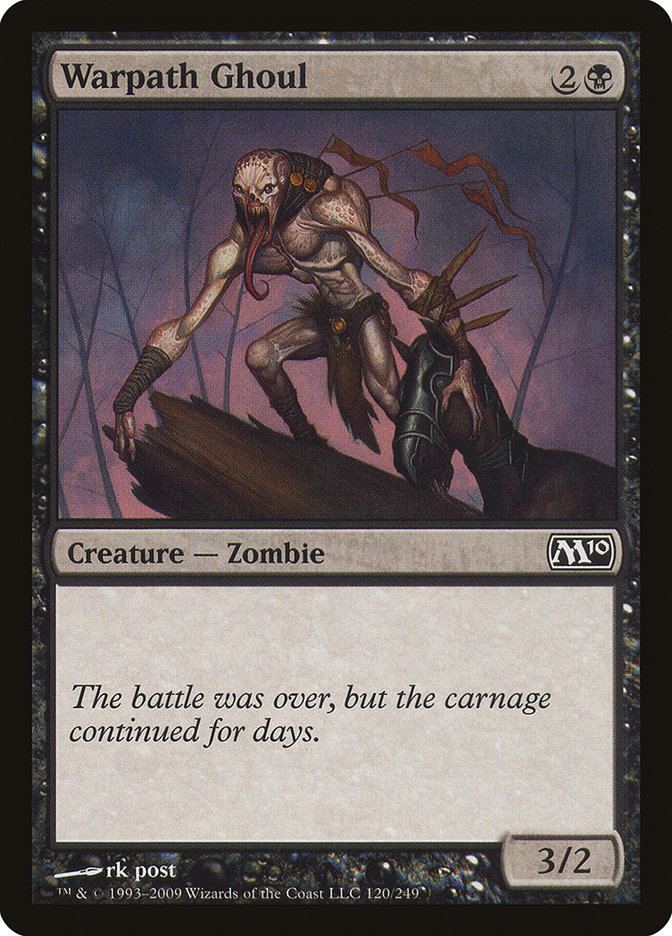 Warpath Ghoul [Magic 2010] | Gear Gaming Bentonville