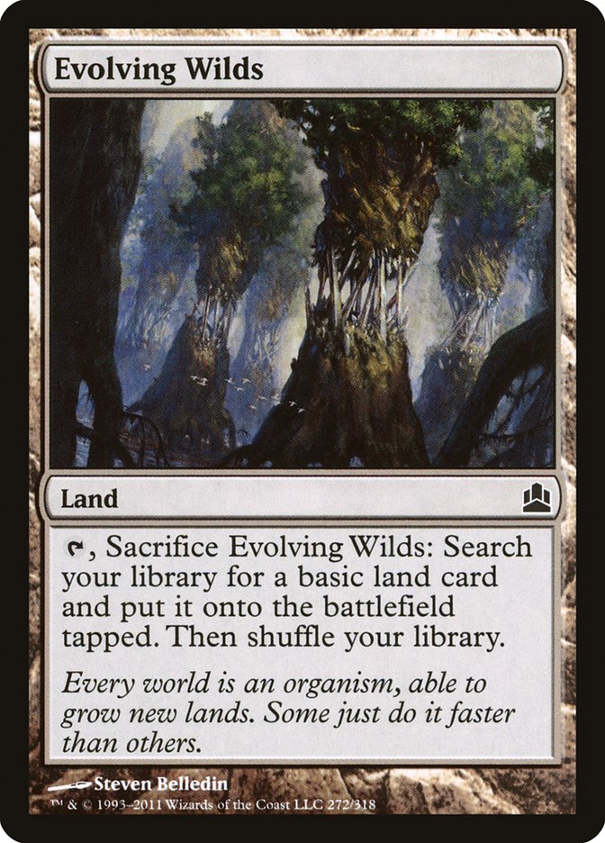 Evolving Wilds [Commander 2011] | Gear Gaming Bentonville