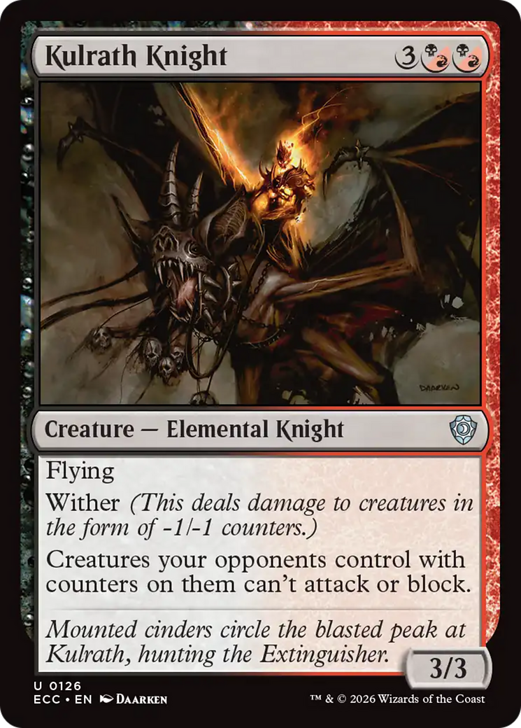 Kulrath Knight [Lorwyn Eclipsed Commander] | Gear Gaming Bentonville