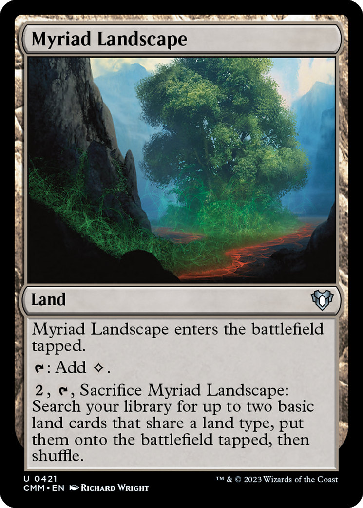 Myriad Landscape [Commander Masters] | Gear Gaming Bentonville