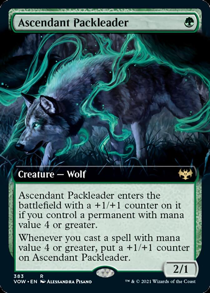 Ascendant Packleader (Extended Art) [Innistrad: Crimson Vow] | Gear Gaming Bentonville