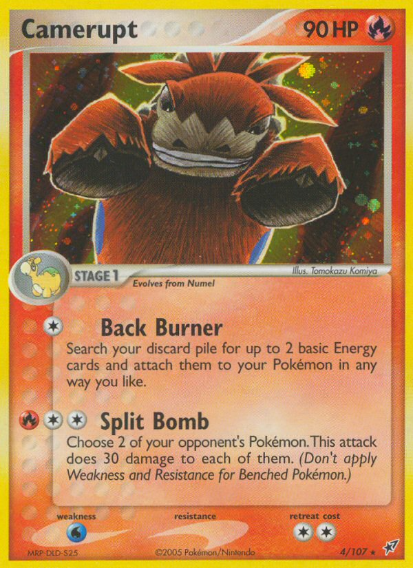 Camerupt (4/107) [EX: Deoxys] | Gear Gaming Bentonville