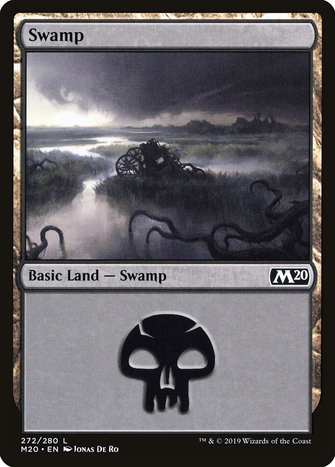 Swamp (272) [Core Set 2020] | Gear Gaming Bentonville