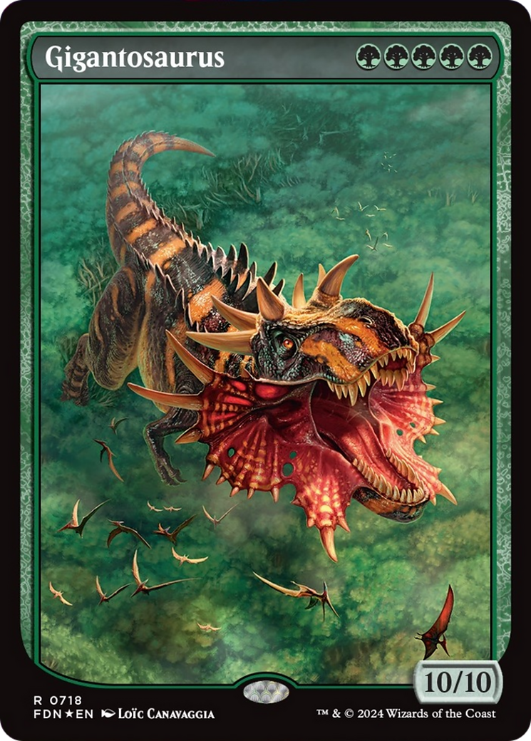 Gigantosaurus (Full Art) [Foundations] | Gear Gaming Bentonville