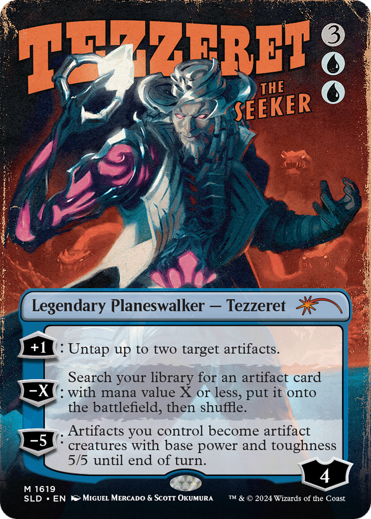 Tezzeret the Seeker (1619) [Secret Lair Drop Series] | Gear Gaming Bentonville