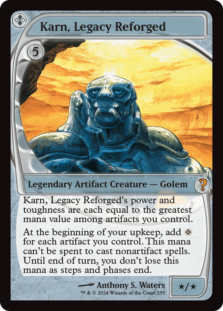 Karn, Legacy Reforged (Future Sight) [Mystery Booster 2] | Gear Gaming Bentonville