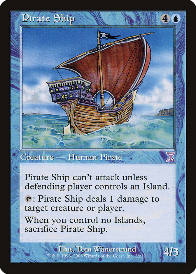 Pirate Ship [Time Spiral Timeshifted] | Gear Gaming Bentonville
