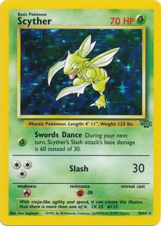 Scyther (10/64) [Jungle Unlimited] | Gear Gaming Bentonville