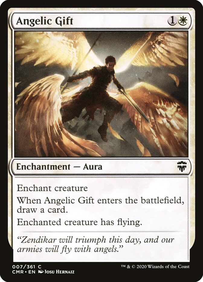 Angelic Gift [Commander Legends] | Gear Gaming Bentonville
