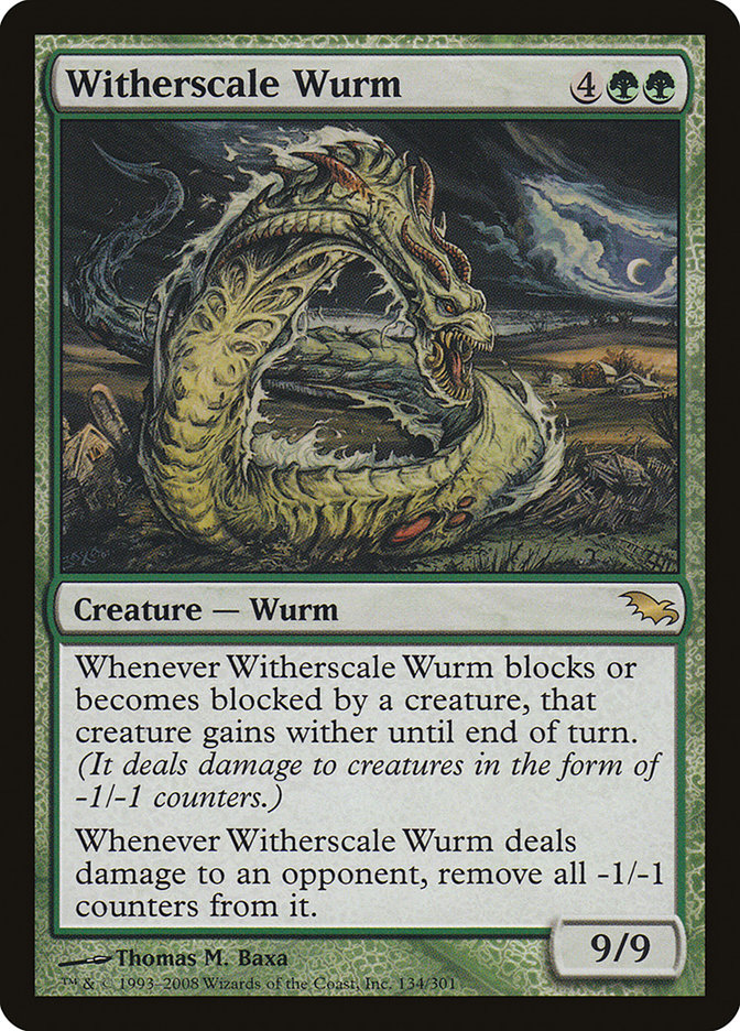 Witherscale Wurm [Shadowmoor] | Gear Gaming Bentonville