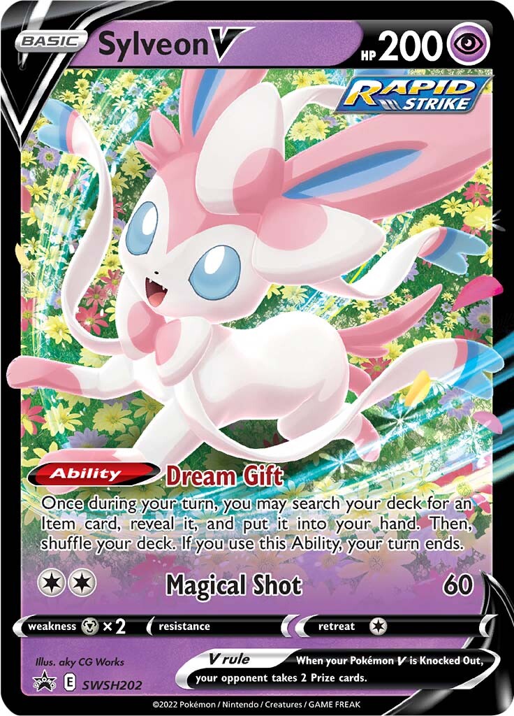 Sylveon V (SWSH202) [Sword & Shield: Black Star Promos] | Gear Gaming Bentonville