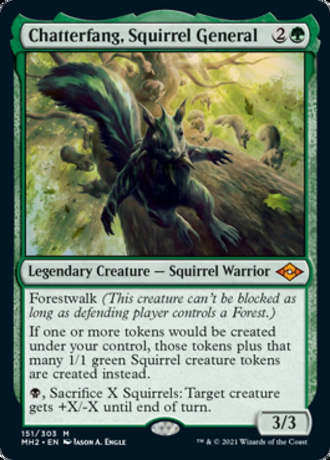 Chatterfang, Squirrel General [Modern Horizons 2] | Gear Gaming Bentonville