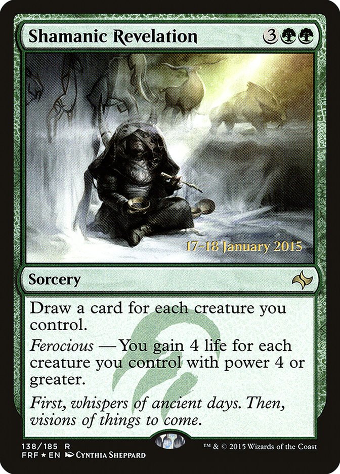 Shamanic Revelation [Fate Reforged Prerelease Promos] | Gear Gaming Bentonville