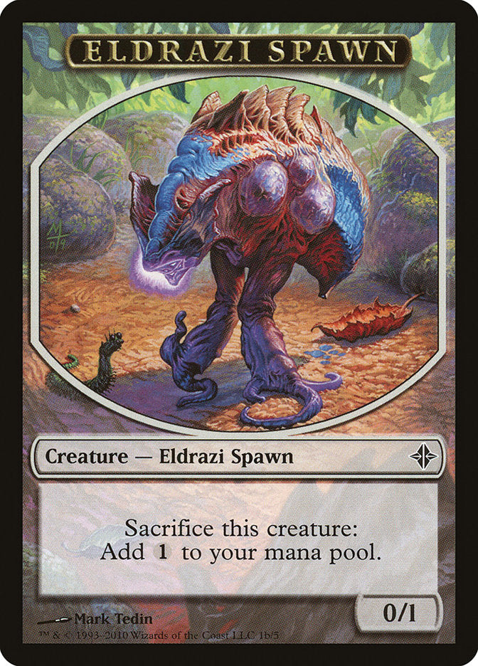 Eldrazi Spawn Token (1b/5) [Rise of the Eldrazi Tokens] | Gear Gaming Bentonville