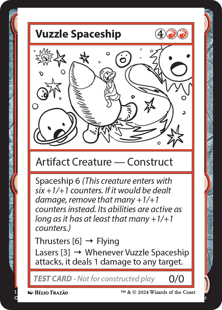 Vuzzle Spaceship [Mystery Booster 2 Playtest Cards] | Gear Gaming Bentonville