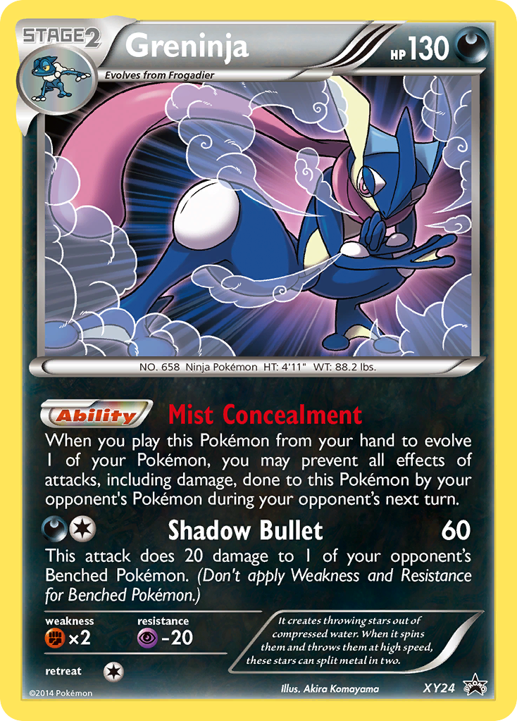 Greninja (XY24) [XY: Black Star Promos] | Gear Gaming Bentonville