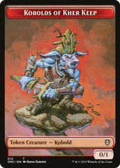 Kobolds of Kher Keep // Dragon Double-Sided Token [Phyrexia: All Will Be One Commander Tokens] | Gear Gaming Bentonville