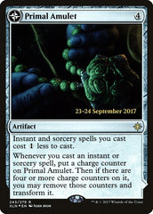 Primal Amulet // Primal Wellspring [Ixalan Prerelease Promos] | Gear Gaming Bentonville