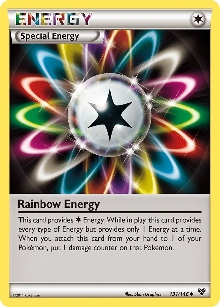 Rainbow Energy (131/146) [XY: Base Set] | Gear Gaming Bentonville