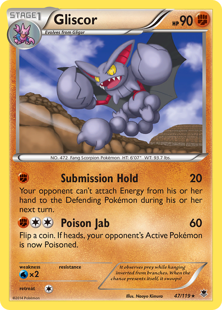Gliscor (47/119) [XY: Phantom Forces] | Gear Gaming Bentonville