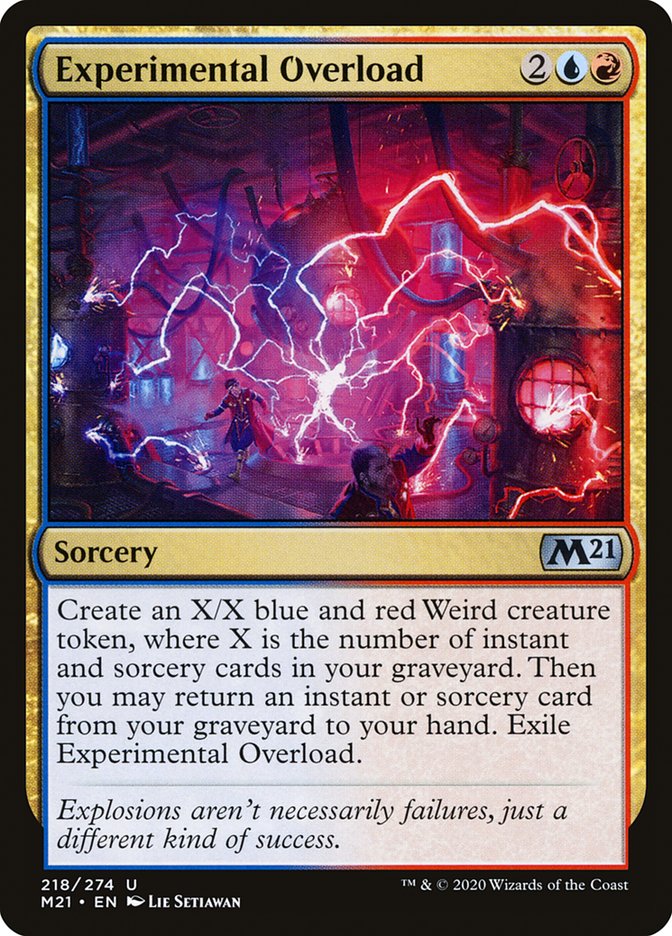Experimental Overload [Core Set 2021] | Gear Gaming Bentonville