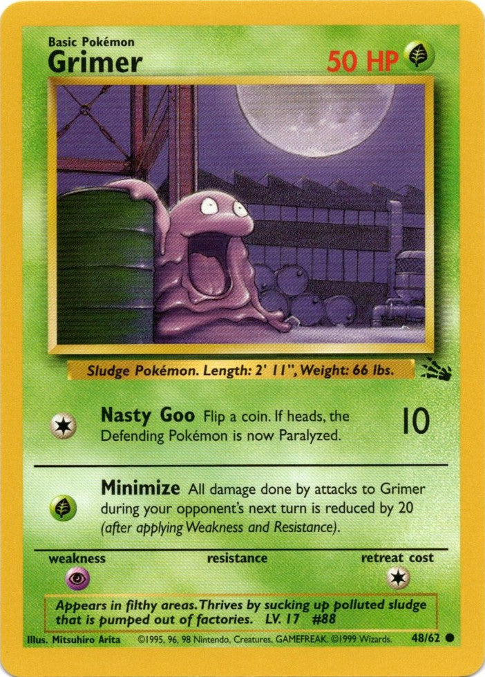 Grimer (48/62) [Fossil Unlimited] | Gear Gaming Bentonville
