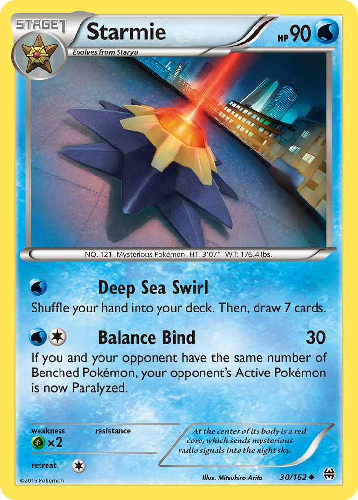 Starmie (30/162) [XY: BREAKthrough] | Gear Gaming Bentonville