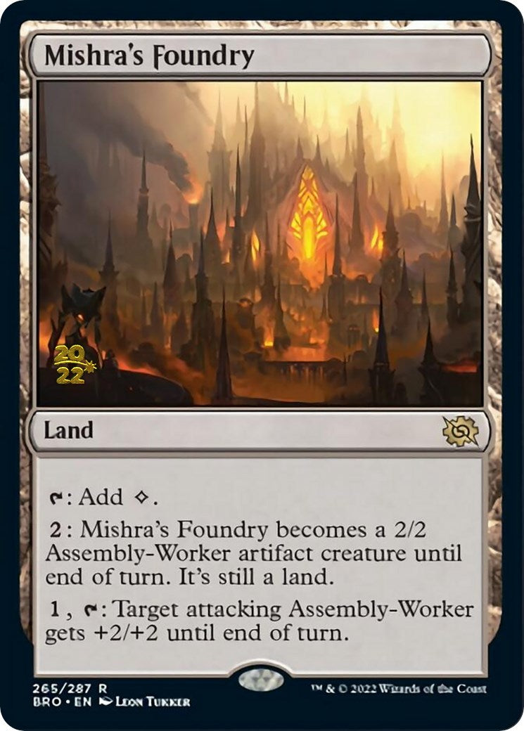 Mishra's Foundry [The Brothers' War Prerelease Promos] | Gear Gaming Bentonville