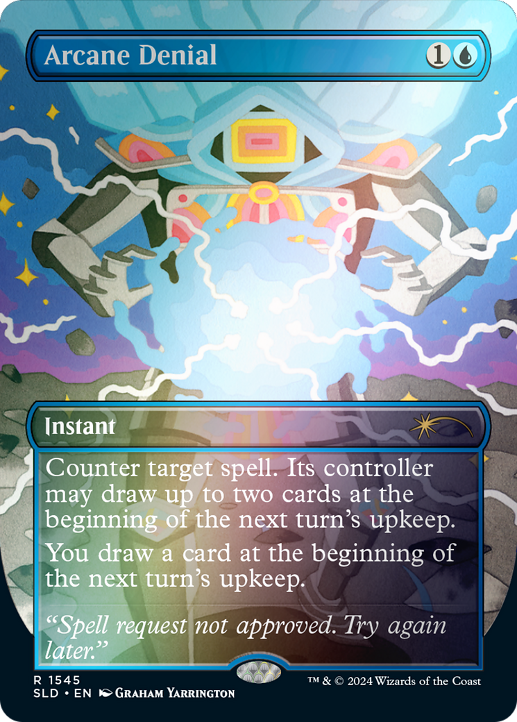 Arcane Denial (Surge Foil) [Marvel Super Heroes Commander] | Gear Gaming Bentonville