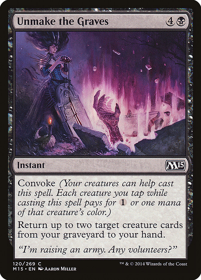 Unmake the Graves [Magic 2015] | Gear Gaming Bentonville