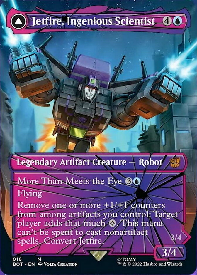 Jetfire, Ingenious Scientist // Jetfire, Air Guardian (Shattered Glass) [Transformers] | Gear Gaming Bentonville