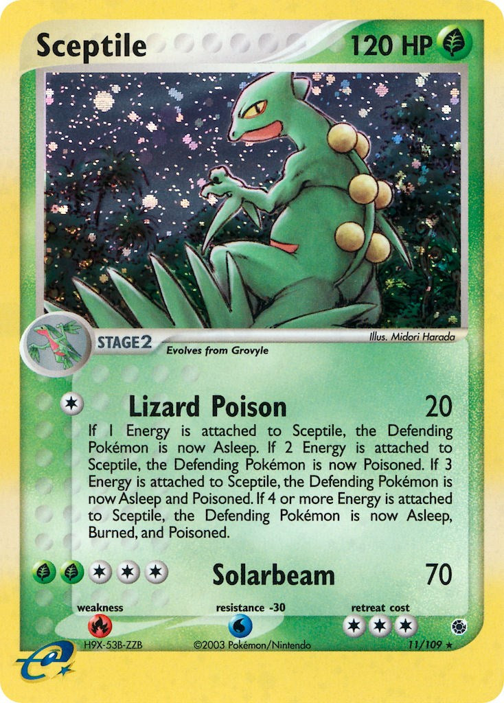 Sceptile (11/109) [EX: Ruby & Sapphire] | Gear Gaming Bentonville
