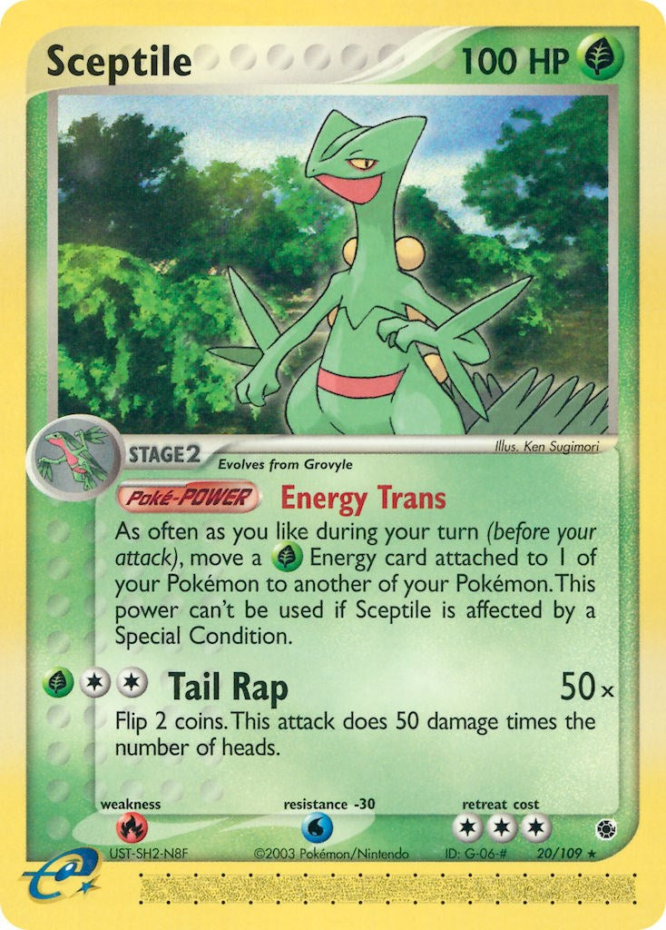 Sceptile (20/109) [EX: Ruby & Sapphire] | Gear Gaming Bentonville