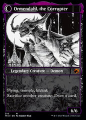 Jerren, Corrupted Bishop // Ormendahl, the Corrupted (Showcase Eternal Night) [Innistrad: Midnight Hunt] | Gear Gaming Bentonville