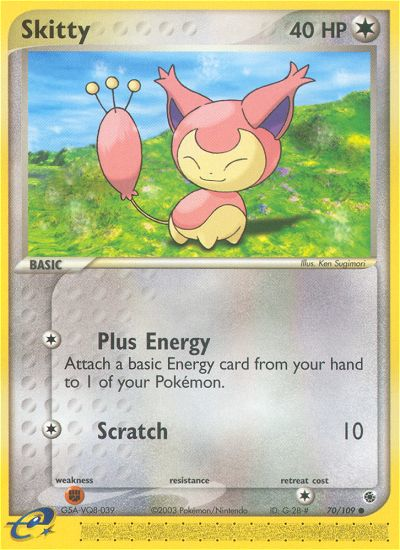 Skitty (70/109) [EX: Ruby & Sapphire] | Gear Gaming Bentonville