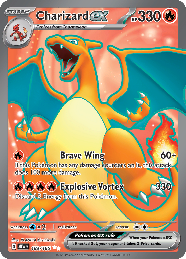 Charizard ex (183/165) [Scarlet & Violet: 151] | Gear Gaming Bentonville