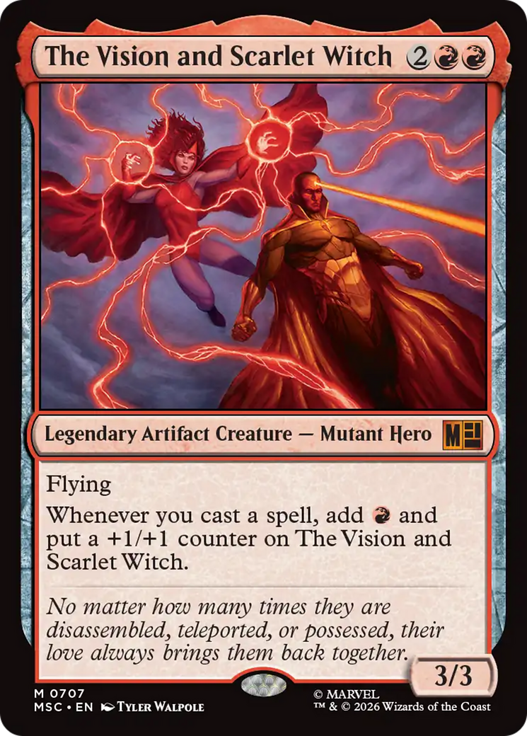 The Vision and Scarlet Witch [Marvel Super Heroes Commander] | Gear Gaming Bentonville