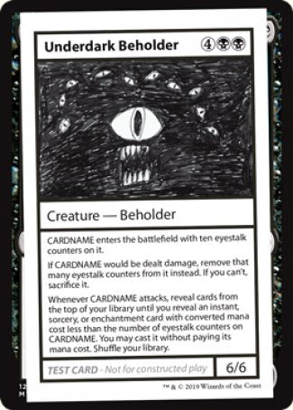 Underdark Beholder (2021 Edition) [Mystery Booster Playtest Cards] | Gear Gaming Bentonville