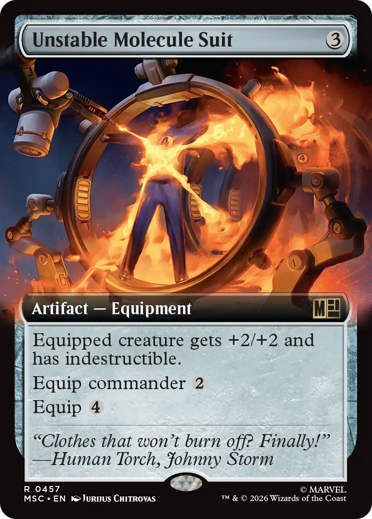 Unstable Molecule Suit (Extended Art) [Marvel Super Heroes Commander] | Gear Gaming Bentonville
