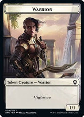 Zombie Knight // Warrior Double-Sided Token [Dominaria United Commander Tokens] | Gear Gaming Bentonville