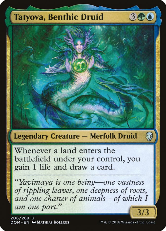 Tatyova, Benthic Druid [Dominaria] | Gear Gaming Bentonville