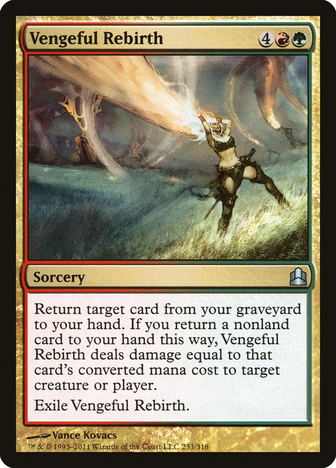 Vengeful Rebirth [Commander 2011] | Gear Gaming Bentonville