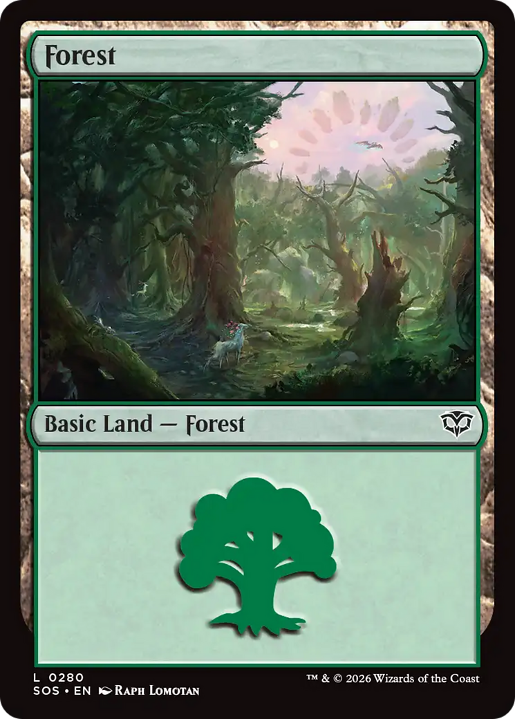 Forest (0280) [Secrets of Strixhaven] | Gear Gaming Bentonville