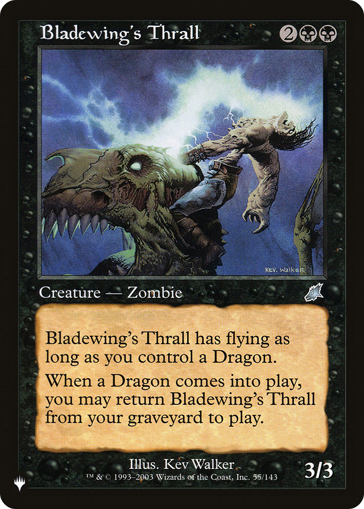 Bladewing's Thrall [The List Reprints] | Gear Gaming Bentonville