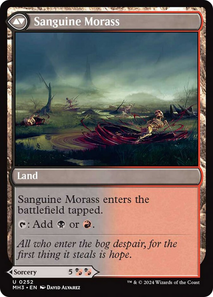 Bloodsoaked Insight // Sanguine Morass [Modern Horizons 3] | Gear Gaming Bentonville