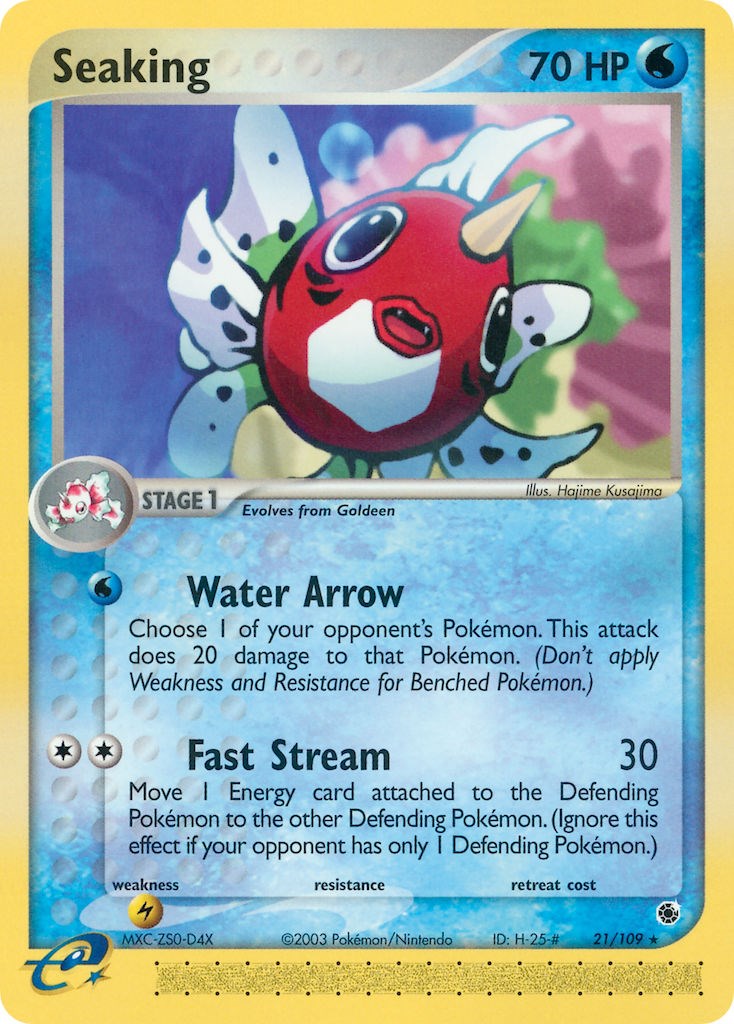 Seaking (21/109) [EX: Ruby & Sapphire] | Gear Gaming Bentonville